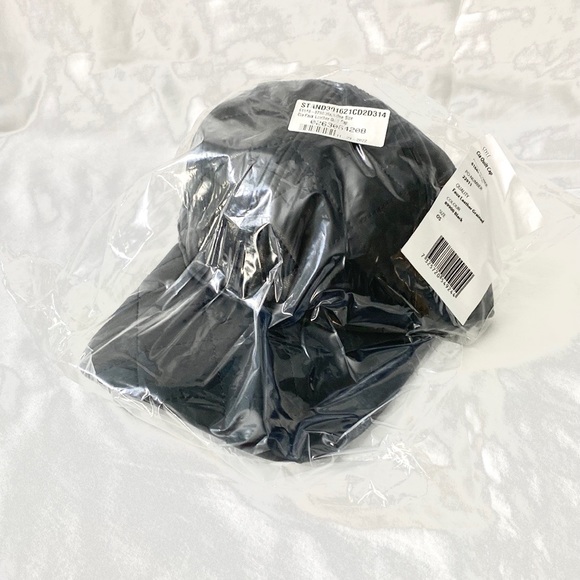 STAND STUDIO Black Faux Leather Quilted Cap - Picture 15 of 16